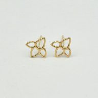 گوشواره میخی گل - 5062