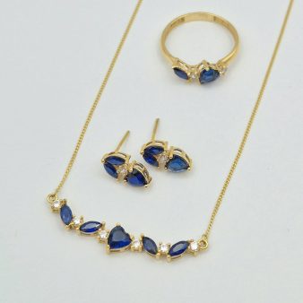 سرویس نگین سرمه ای - 5257 - 5258 - 5259