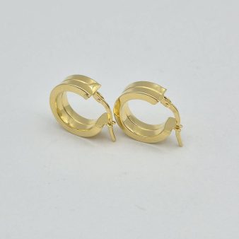 گوشواره حلقه ای آینه ای - 5286