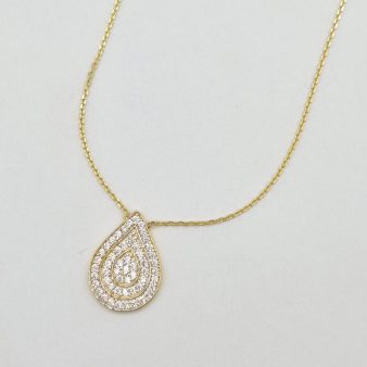 گردنبند نگین دار - 5493