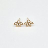 گوشواره میخی گل - 5078