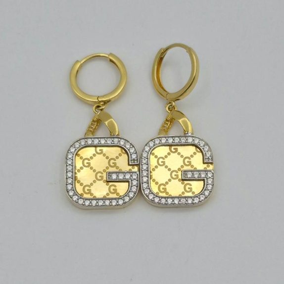 گوشواره گوچی نگین دار - 5613
