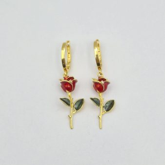 گوشواره گل رز - 5777 - 5778