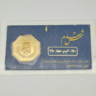 سکه پارسیان 0.500 گرمی - 5818