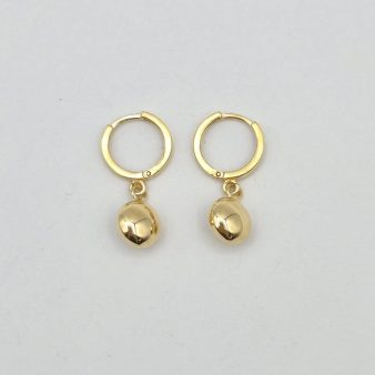 گوشواره حلقه ای آویز دار - 5846
